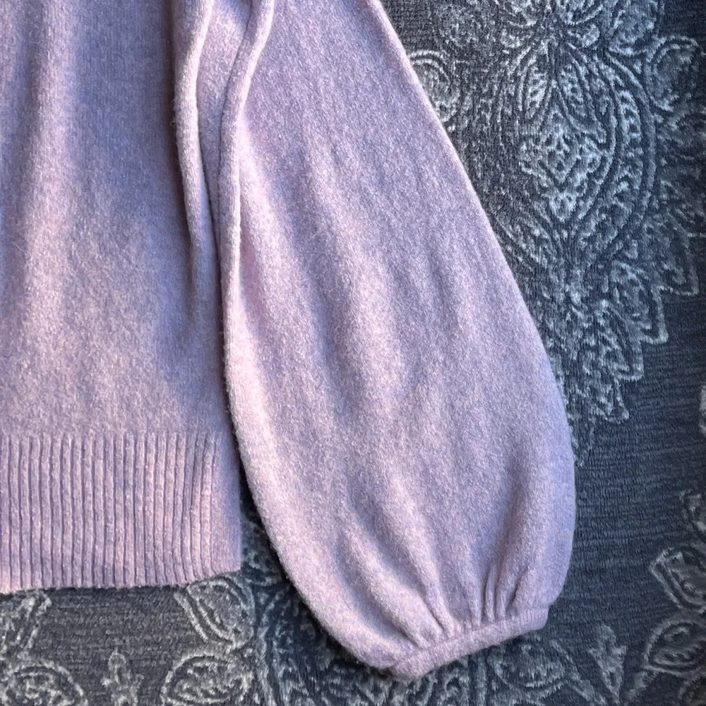 Madewell Payton Pullover Sweater in Heather Lilac Size Large